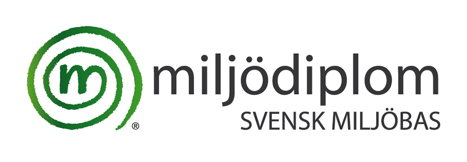 Miljödiplom från Svensk miljödatabas