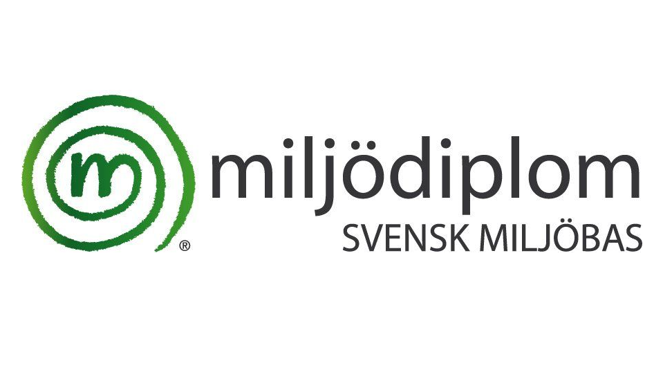 Logotyp för Svensk Miljöbas Miljödiplomering